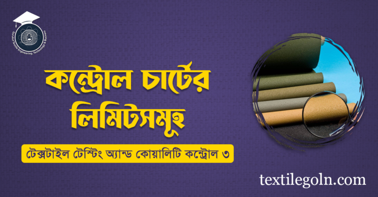 কন্ট্রোল চার্টের লিমিটসমূহ