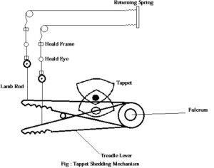 ট্যাপেট শেডিং মোশন